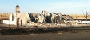 Rock House Fire (Marfa)