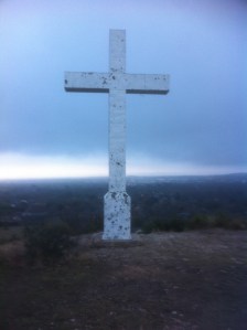Cross Mountain at frontal passage